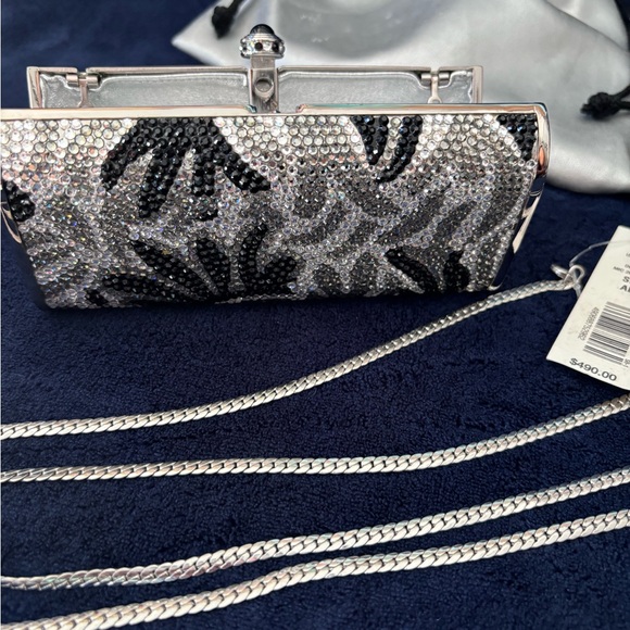 Vintage Kate Landry Swarofski Crystal Clutch/Crossbody. RARE 🔥💙 - Picture 2 of 6